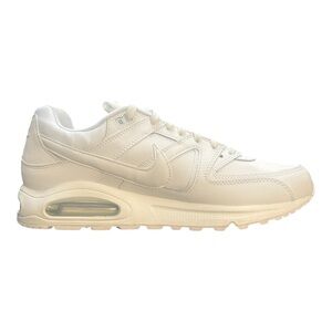 $110 Nike Air Max Command Leather White Sneakers Shoes Men’s Size 14 NEW